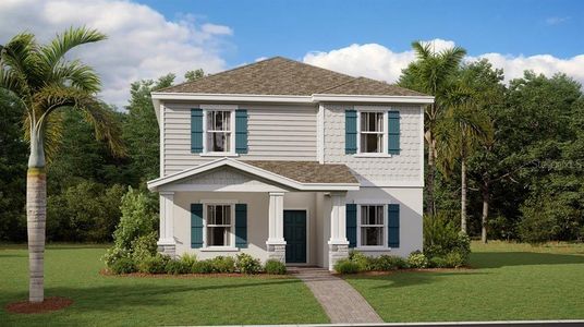 New construction Single-Family house 6076 Meditation Dr, Clermont, FL 34714 plan Delray - image