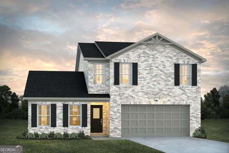 New construction Single-Family house 7304 Tolar Rd, Fairburn, GA 30213 plan Maple - image