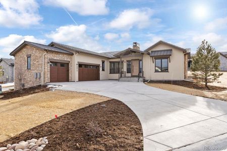 New construction Single-Family house 8015 Parnassus Place, Castle Rock, CO 80108 Residence 2- photo 0