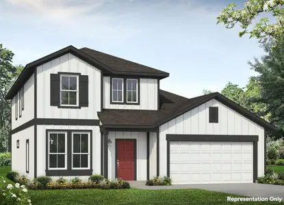 New construction Single-Family house 11725 Domenico Cv, Austin, TX 78747 plan Cloverleaf 2051 - image