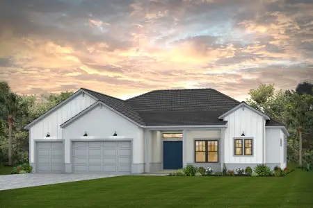 New construction Single-Family house Wellington, FL 33449 plan Oakley - image