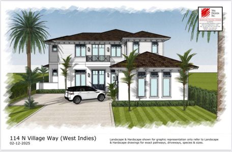 New construction Single-Family house 114 N Village Wy, Jupiter, FL 33458 - image