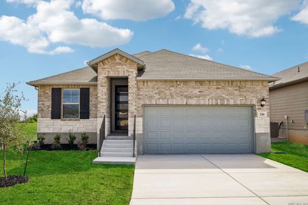 New construction Single-Family house 216 Barton Pt, Cibolo, TX 78108 plan The Allen (840) - image