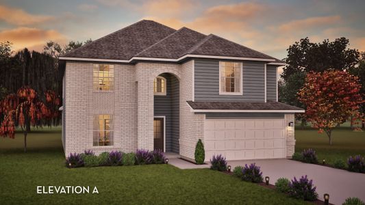 New construction Single-Family house 8903 Hazel, Elmendorf, TX 78112 plan Snowmass - image