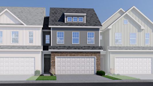 New construction Townhouse house 6 Russet Wy, Newnan, GA 30263 plan Sullivan Townhome - image