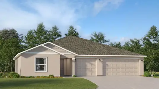 New construction Multi-Family house 340 Parish Dr, Lehigh Acres, FL 33974 plan Aspire - image