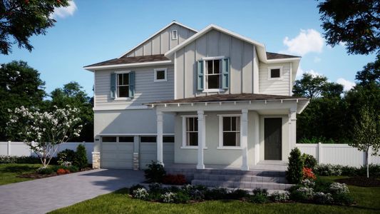 New construction Single-Family house 7078 Sun Hammock Trl, Groveland, FL 34736 plan Lotus - image