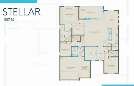 New construction Single-Family house 6257 Patriot Ln, Ave Maria, FL 34142 plan Stellar - image 2
