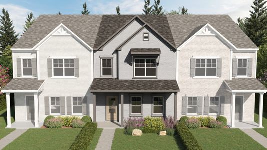 New construction Townhouse house 1500 Solterra Blvd, Mesquite, TX 75181 plan The Norman - image