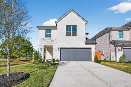 New construction Single-Family house 24722 Harrow Meadow Dr, Katy, TX 77493 plan The Dominion - image