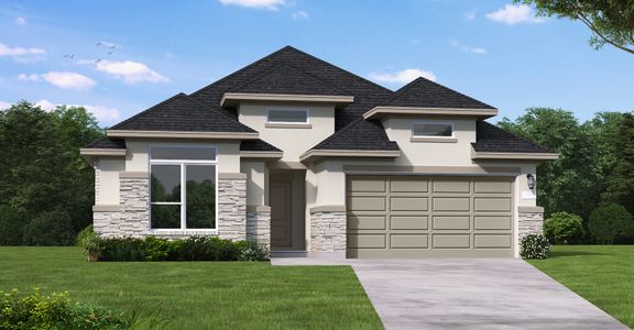 New construction Single-Family house 1880 Bighorn Trl, New Braunfels, TX 78132 null- photo 1 1