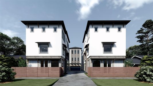 New construction Single-Family house 1525 Caywood Ln, Unit D, Houston, TX 77055 - image