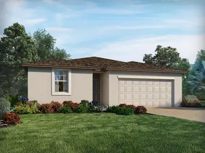 New construction Single-Family house 1016 Monarch Pass, Lake Hamilton, FL 33851 plan Bluebell - image