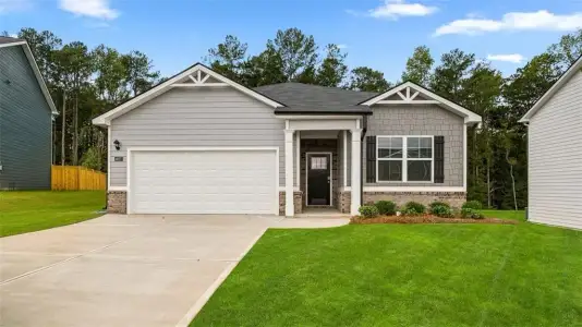 New construction Single-Family house 8571 Secretariat Dr, Lithonia, GA 30058 plan Aria - image