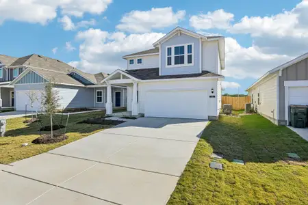 New construction Single-Family house 116 Adze Dr, Liberty Hill, TX 78642 plan Cascade 1950 - image