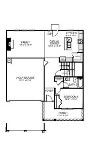 New construction Single-Family house Gastonia, NC 28056 plan Cooper - image