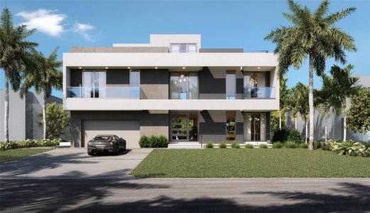 New construction Single-Family house 2729 Ne 23Rd Ct, Pompano Beach, FL 33062 - image