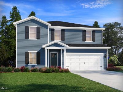 New construction Single-Family house 4209 Wesley Chapel Wy, Raleigh, NC 27616 plan Chatham - image
