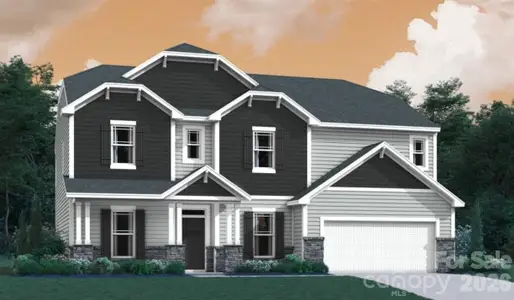 New construction Single-Family house 217 Amber Glen Dr, Locust, NC 28217 - image