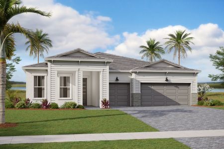 New construction Single-Family house 10807 SW Tradition Sq, Port St. Lucie, FL 34987 plan Harbor - image