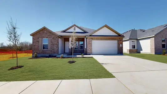 New construction Single-Family house 20005 Schatz Wy, Manor, TX 78653 plan Arlington - Smart Series - image