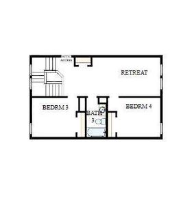 Floorplan – The success of a floorplan is the way you can move through it…You’ll be amazed at how well this home lives…We call it traffic patterns.