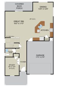 New construction Single-Family house Richmond Hill, GA 31324 plan Hudson - image 3