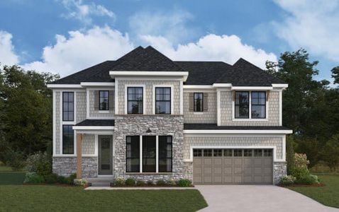 New construction Single-Family house 500 Barnes Trl, Canton, GA 30115 plan Grayson - image