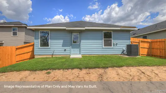 New construction Single-Family house 455 Low Pasture Trl, Maxwell, TX 78656 plan The Caprock - image