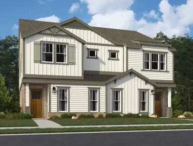 New construction Townhouse house 1106 Bexar Ln, Plano, TX 75075 plan Wyatt - image