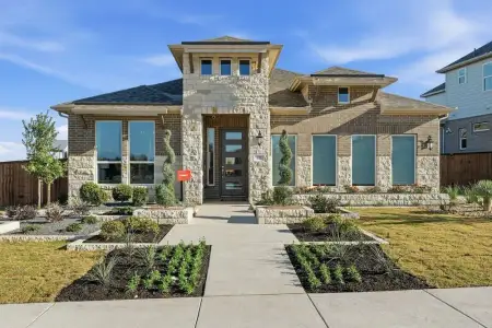New construction Single-Family house Manor, TX 78653 plan Burnet - image