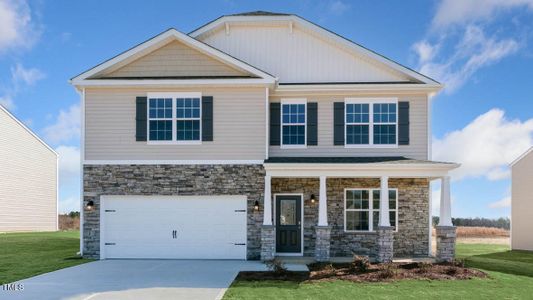 New construction Single-Family house 423 Blue Aspen Dr, Fuquay Varina, NC 27526 Wilmington - photo 0
