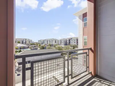 New construction Condo house 7545 Laureate Blvd, Unit 7301, Orlando, FL 32827 plan Aspen With Study - image