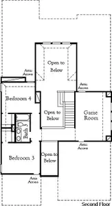 New construction Single-Family house 1108 Pansy Trl, Georgetown, TX 78628 plan Delta - image 6