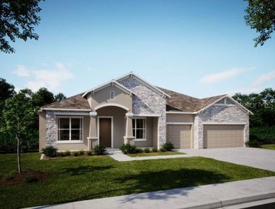 New construction Single-Family house 16907 Royal Palm Dr, Groveland, FL 34736 plan The Sienna - image