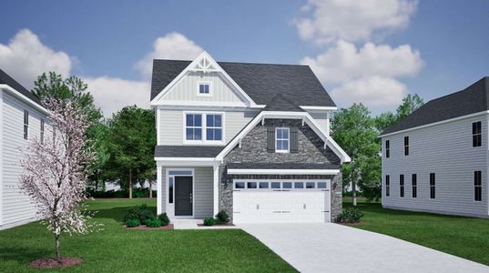New construction Single-Family house 129 Heath Ln, Elgin, SC 29045 plan Bowen - image
