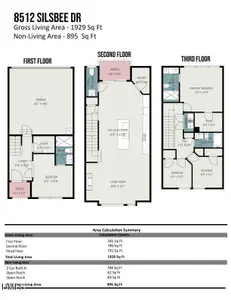 New construction Townhouse house 8512 Silsbee Dr, Raleigh, NC 27613 - image 4