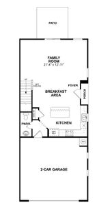 New construction Townhouse house 323 Hendley Dr, York, SC 29745 plan Catawba - image