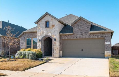 New construction Single-Family house 2821 Trusting Way, Aubrey, TX 76227 - photo 0