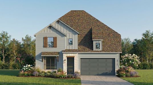 New construction Single-Family house 12306 Heartvine Pkwy, Schertz, TX 78154 plan Rodin - image