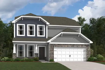 New construction Single-Family house 416 Willoughby Park Dr, Monroe, NC 28112 plan Bexley II - image