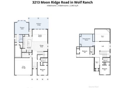 New construction Single-Family house 3213 Moon Ridge Rd, Georgetown, TX 78628 Redford Plan- photo 4 4