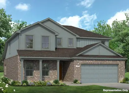 New construction Single-Family house 31227 Cass River Ln, Waller, TX 77484 plan Mustang Meadows 2460 - image