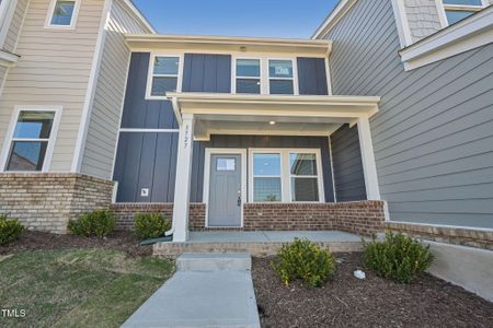New construction Townhouse house 3727 Rosebush Dr, Zebulon, NC 27597 plan Bloomfield - image