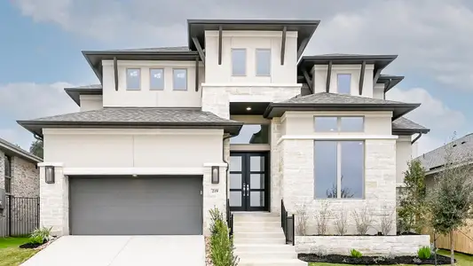 New construction Single-Family house 219 Canyon Path, San Antonio, TX 78258 plan 3395M - image
