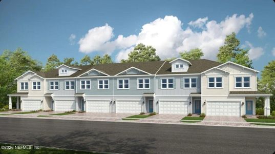 New construction Townhouse house 430 Cherry Elm Dr, St. Augustine, FL 32092 - image