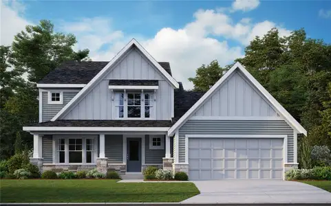 New construction Single-Family house 456 Platte Dr, Hoschton, GA 30548 - image