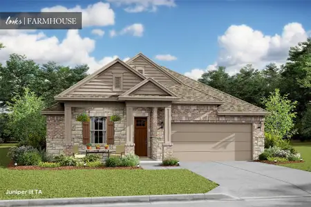 New construction Single-Family house 15310 Laurel Oak Ln, Santa Fe, TX 77517 Juniper III- photo 0