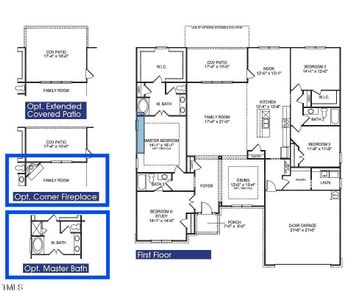 2620 floorplan for Lot 92