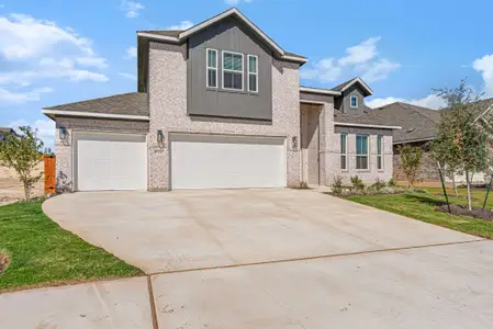 New construction Single-Family house 233 Montecido Dr, Liberty Hill, TX 78642 plan Grace - image